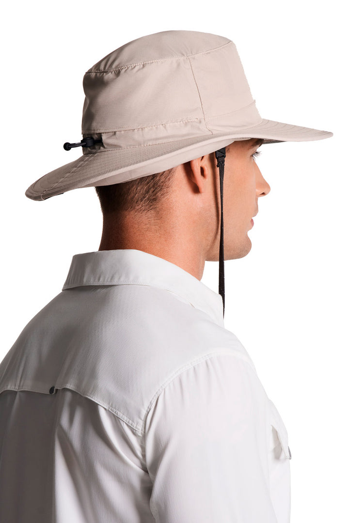 Floating Boating Hat with Neck Drape | Stone