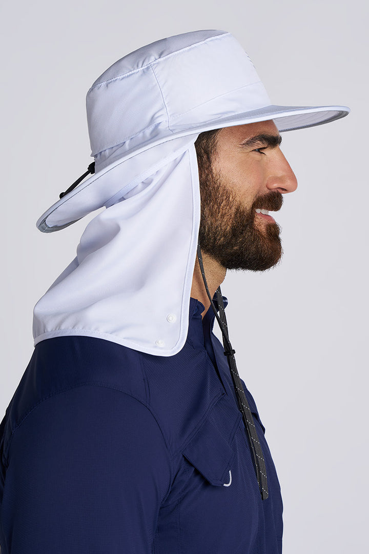 NWT COOLIBAR Convertible Boating Hat/LIGHT GRAY Coolibar | Accessories | Nwt Coolibar Convertible Boating  main image 4