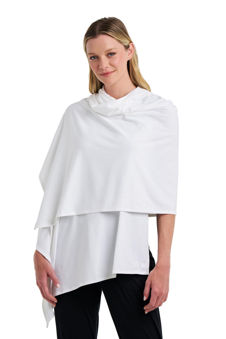 Beach Shawl | White