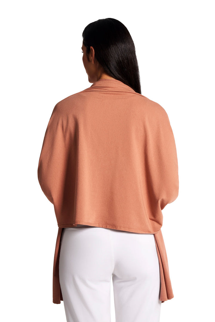 Beach Shawl | Mocha Mousse