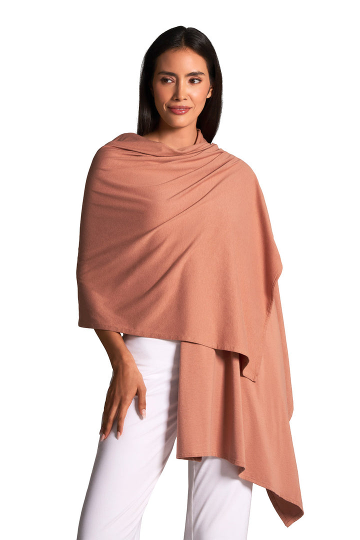 Beach Shawl | Mocha Mousse