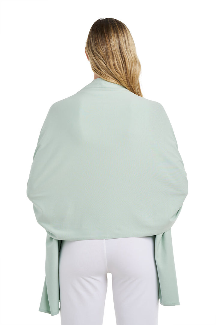 Beach Shawl | Misty Aqua