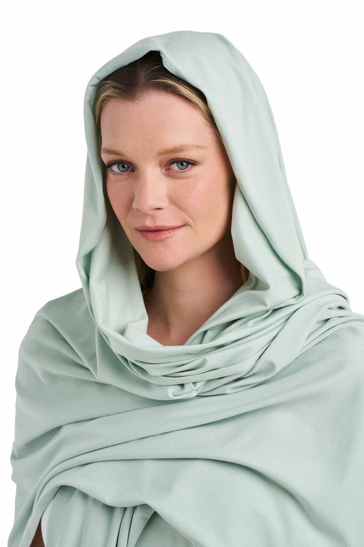 Beach Shawl | Misty Aqua