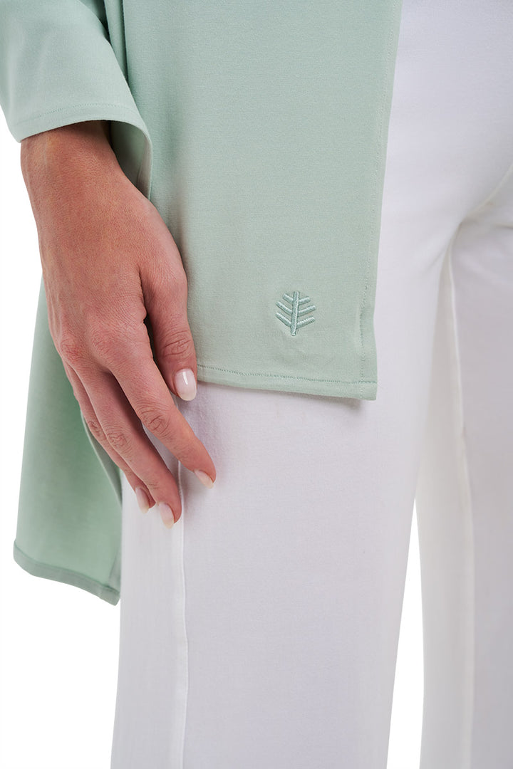 Beach Shawl | Misty Aqua