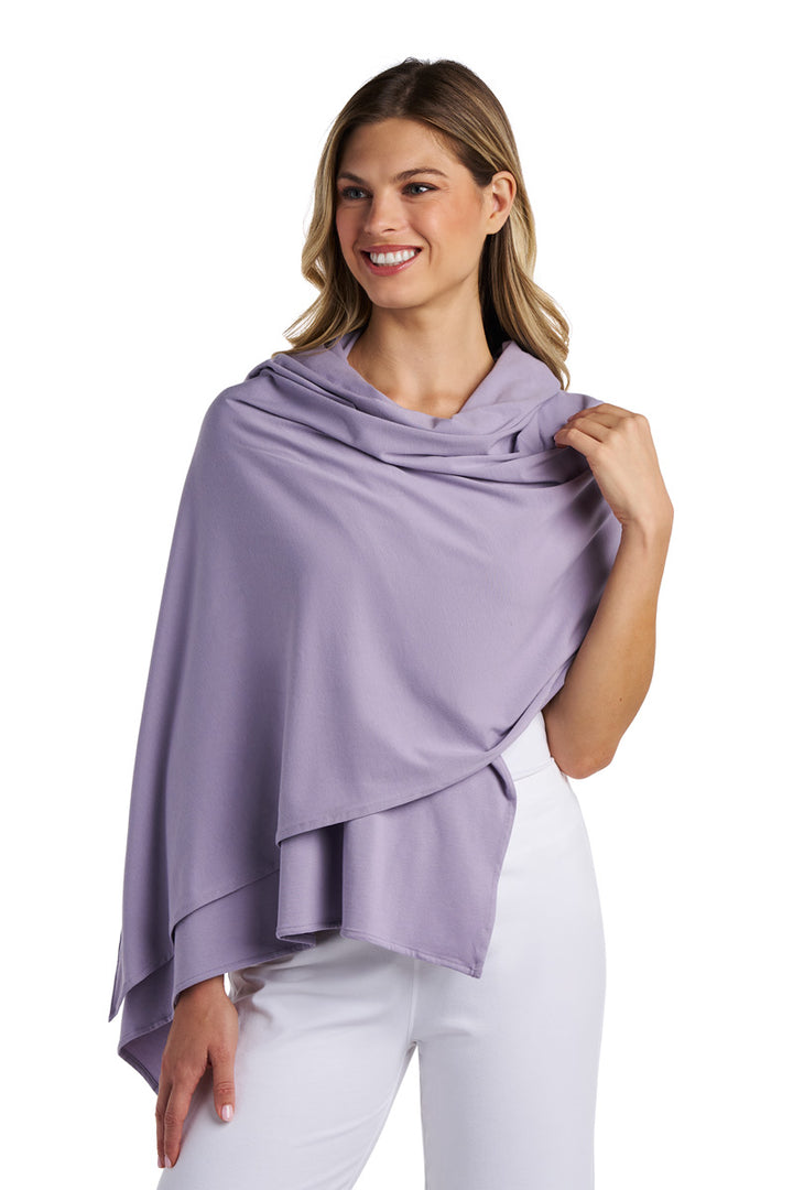 Beach Shawl | Lavender Gray