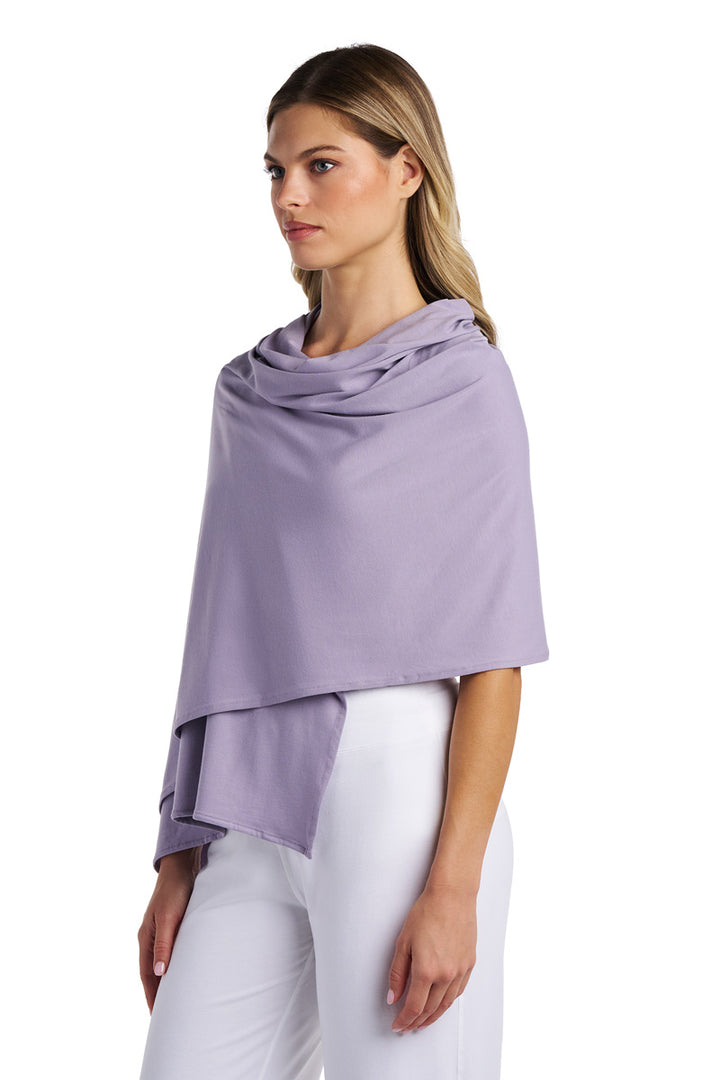 Beach Shawl | Lavender Gray