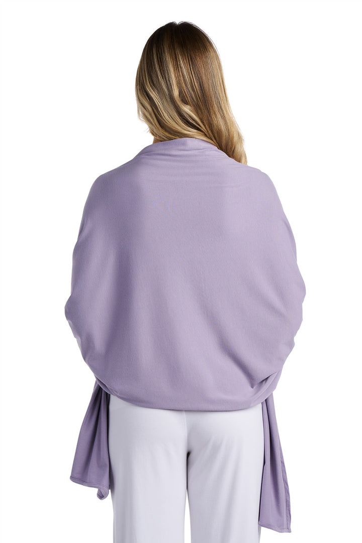 Beach Shawl | Lavender Gray