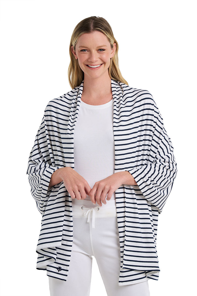 Color_ White/Navy Stripe
