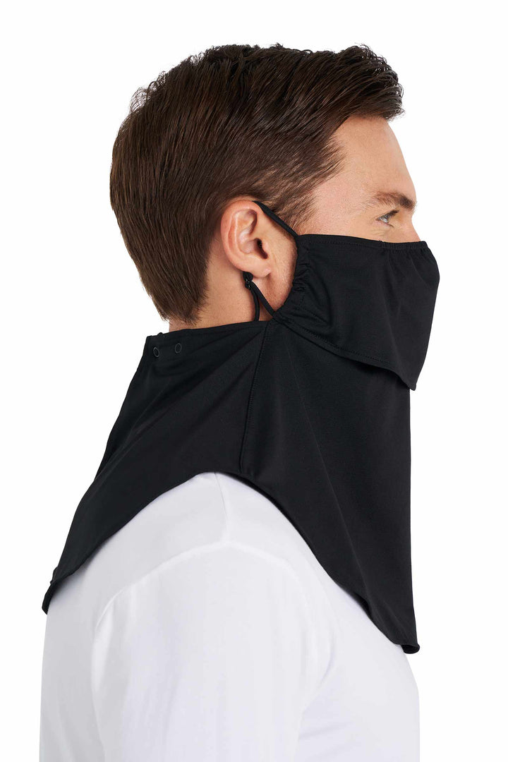UV Face Mask with Neck Coverage | Black