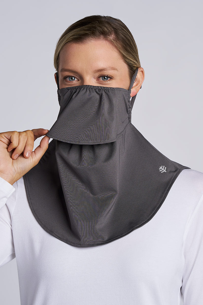 Vermilion Face Mask with Neck Coverage | Dusty Mauve UPF 50+