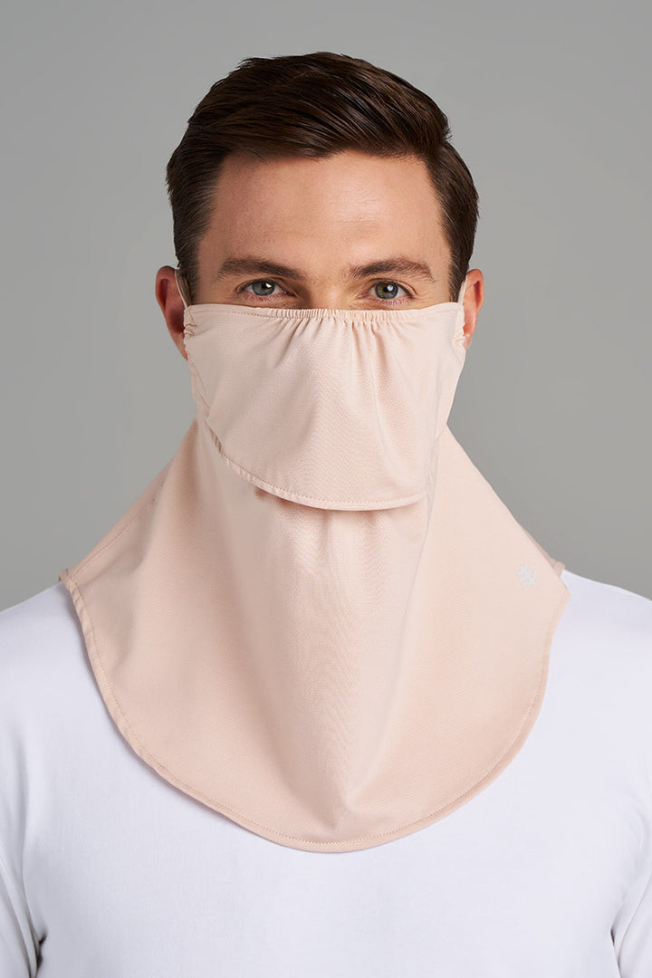 Vermilion Face Mask with Neck Coverage | Black UPF 50+