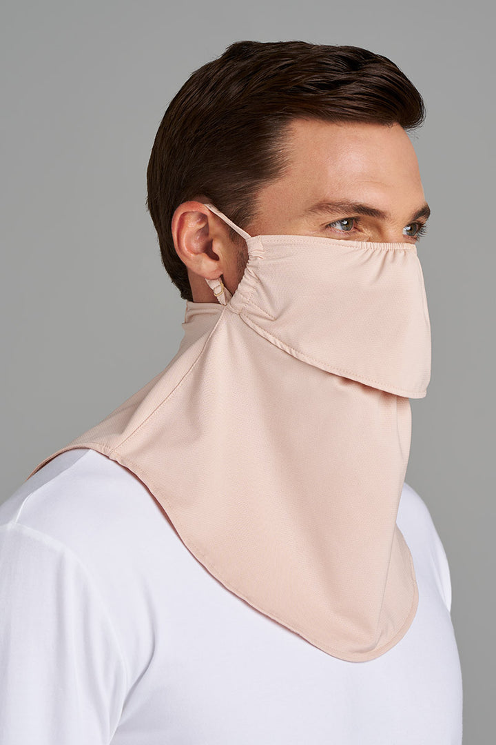 Vermilion Face Mask with Neck Coverage | Black UPF 50+