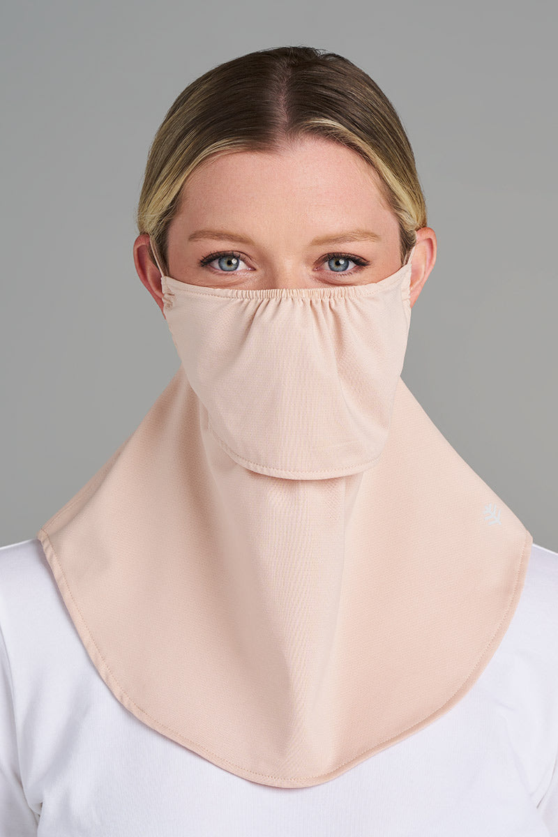 srauページ 【UVプロテクト/システムマスク】 UV Face Mask with Neck Coverage | Beige UPF 50+