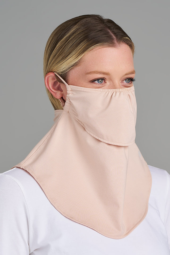 UV Face Mask with Neck Coverage | Black UPF 50+