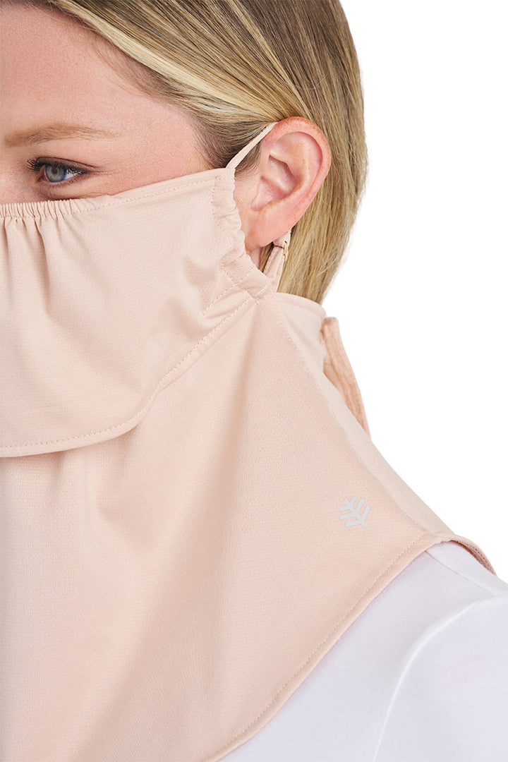 Vermilion Face Mask with Neck Coverage | Black UPF 50+