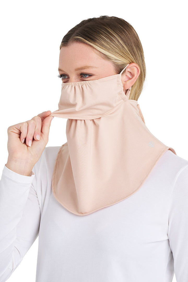 Vermilion Face Mask with Neck Coverage | Black UPF 50+
