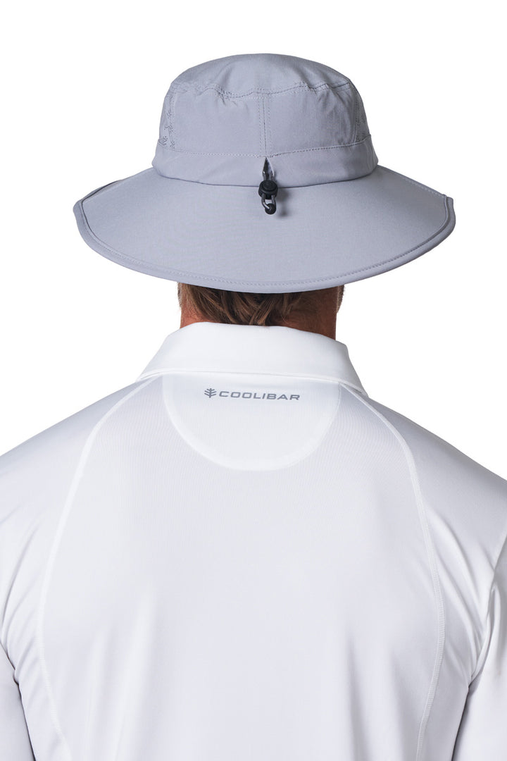 Performance Golf Hat with Wide Brim | Steel Grey