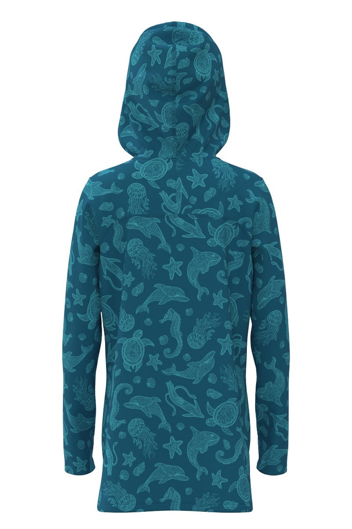 Girls' Swim Cover-Up | Bluejay Ocean Animals