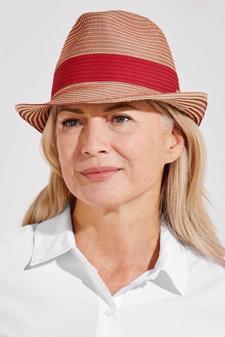 Women's Lucca Fedora Regular Parent Coolibar