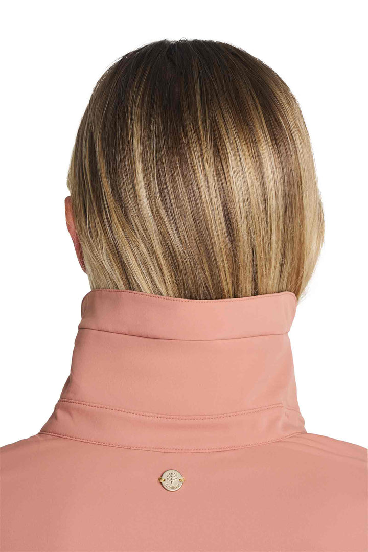 Women's Long Sleeve Shirt | Mocha Mousse