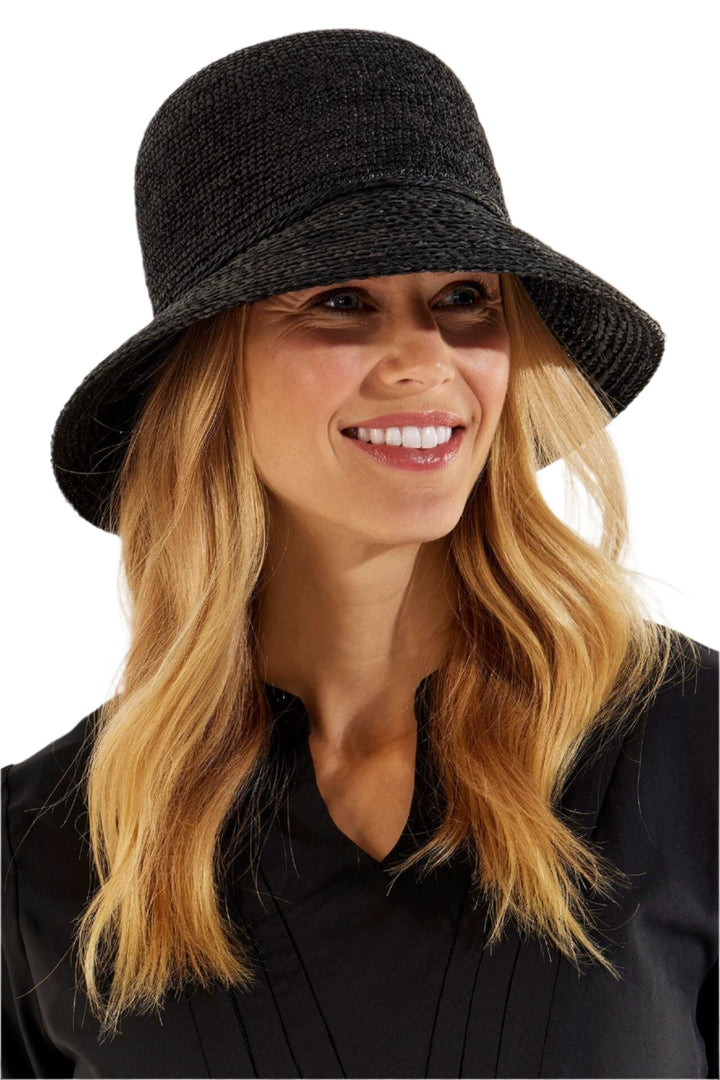 Women's Summer Cloche Black UPF 50+