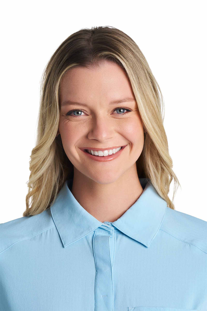 Travel Dress| Arctic Blue Stripe