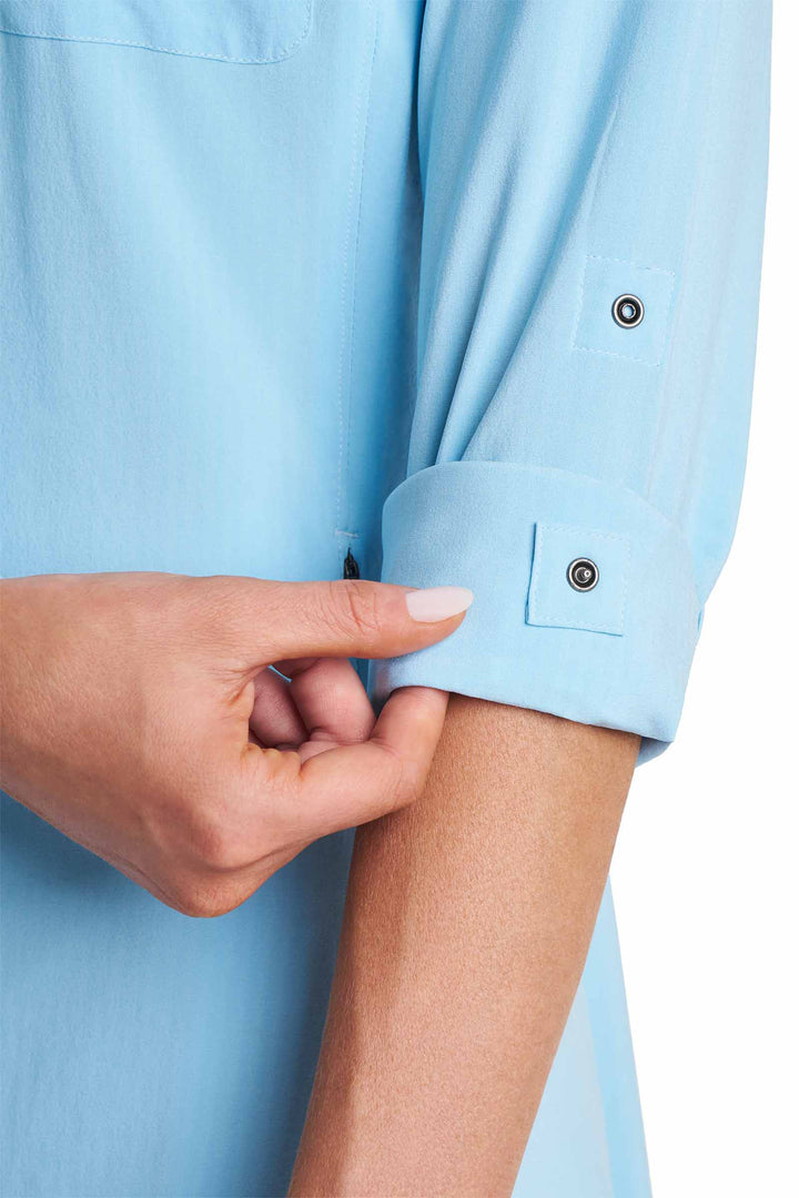 Travel Dress| Arctic Blue Stripe