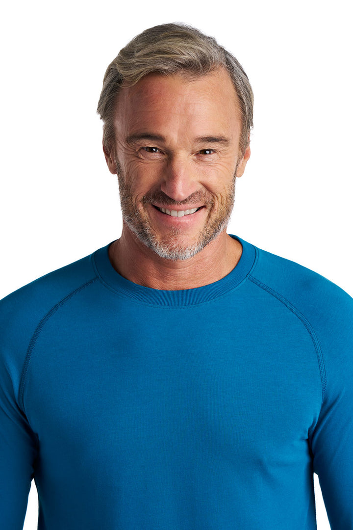Men's Long-Sleeve T-Shirt with Thumbholes | Bluejay