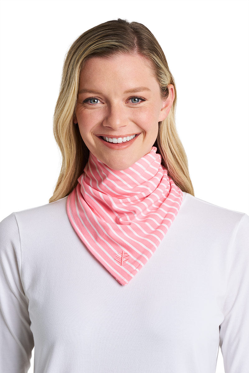 Unisex Sanibel Everyday Beach Bandana | White UPF 50+