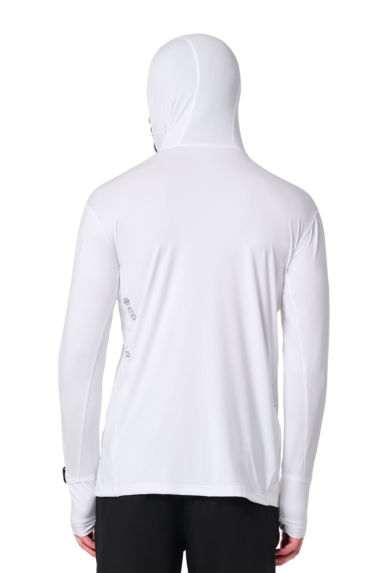 Men's Agility Performance Hoodie | Black UPF 50+