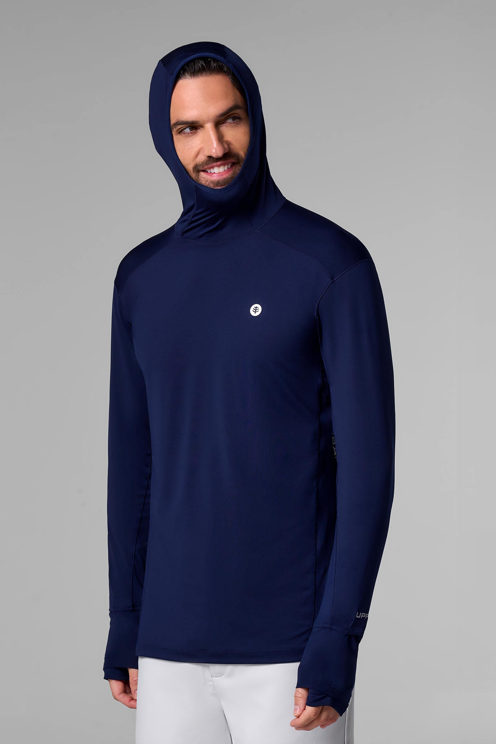 Men's Agility Performance Hoodie | Navy UPF 50+