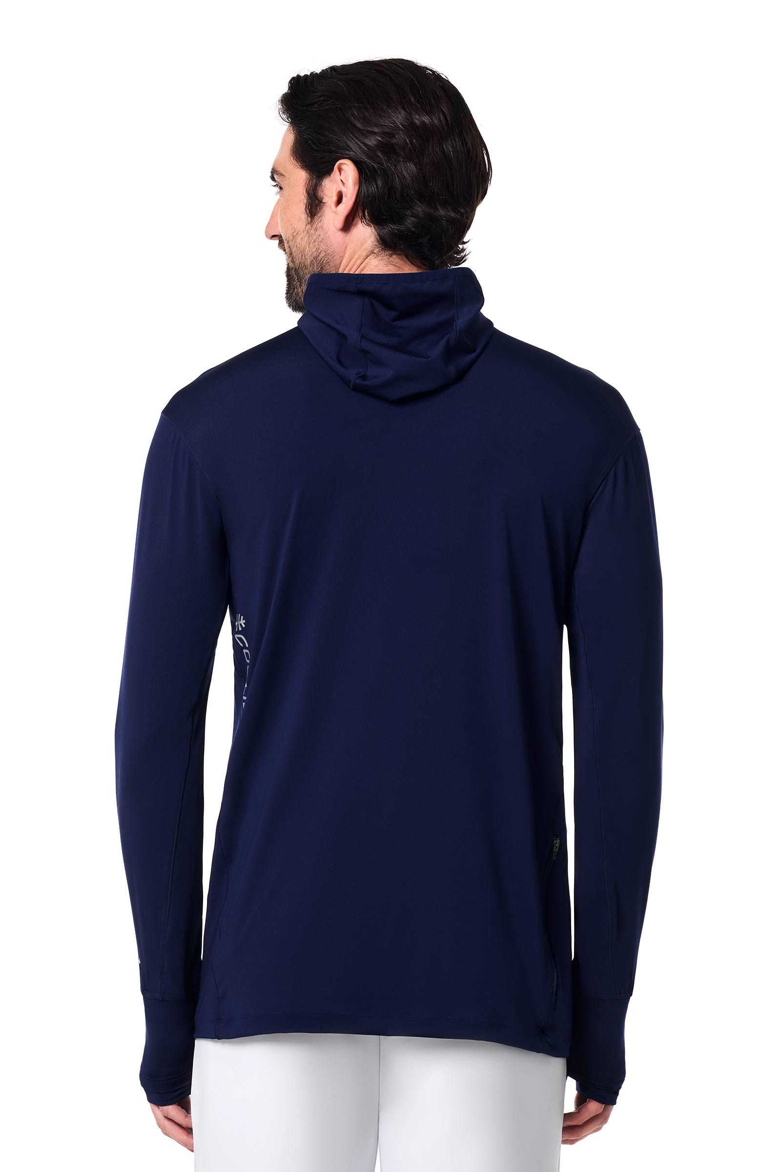Men's Agility Performance Hoodie | Black UPF 50+