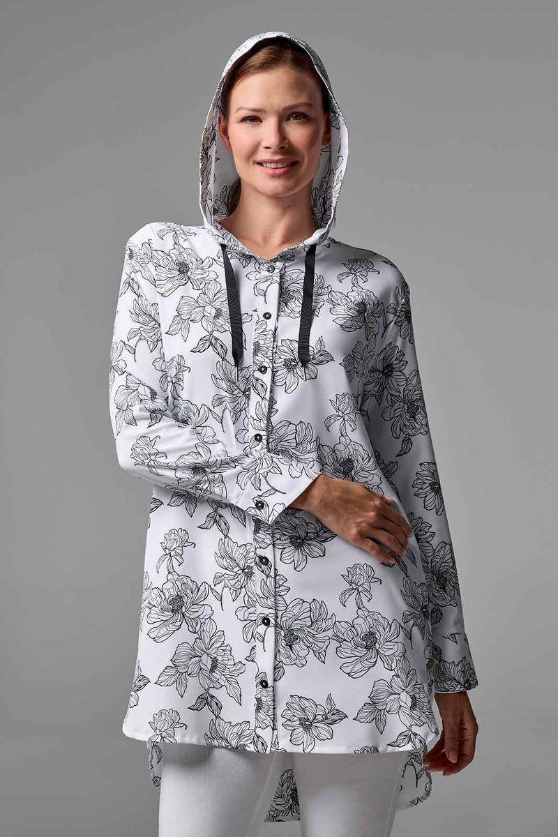 Color_White/Black Perfect Peony