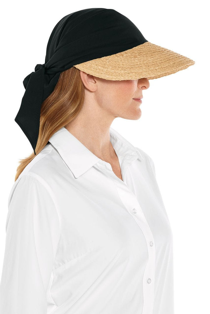 MQSHUHENMY Summer Fashion Ladies UV Protection Bucket Hat, Huge Sun Hat,  New Super Large Women Shawl Sun Visor Hat (Khaki)