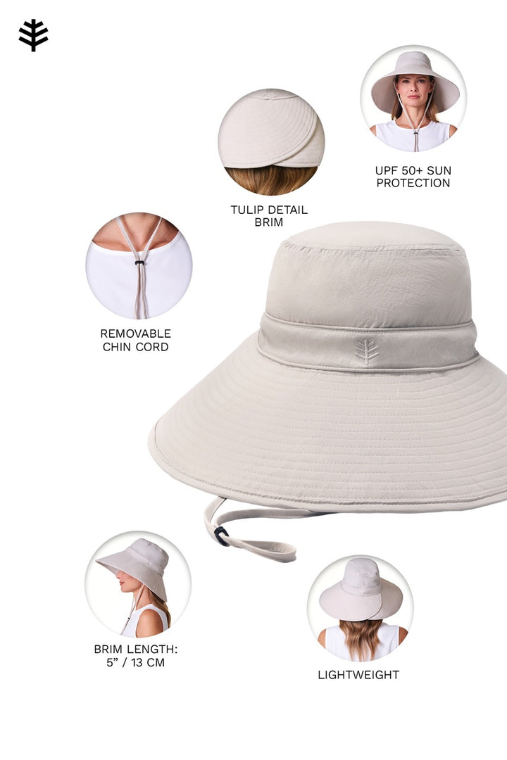 Women's Travel Hat | White