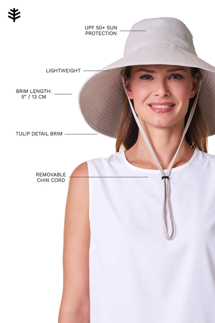 Women's Travel Hat | White