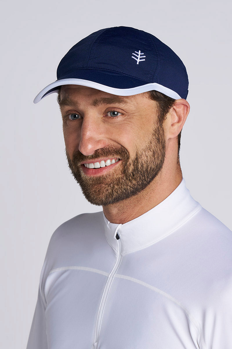 Unisex Wave Rider Swim & Sports Cap | Navy UPF 50+