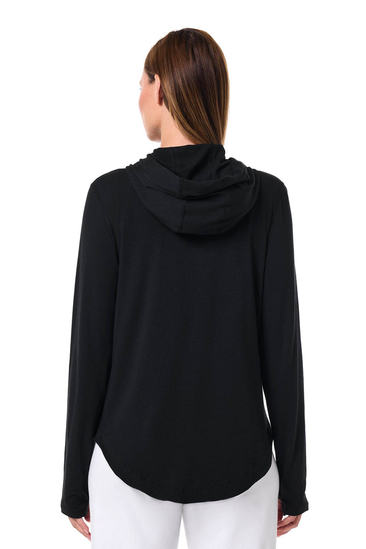 Women's Zip-Up Hoodie | Black