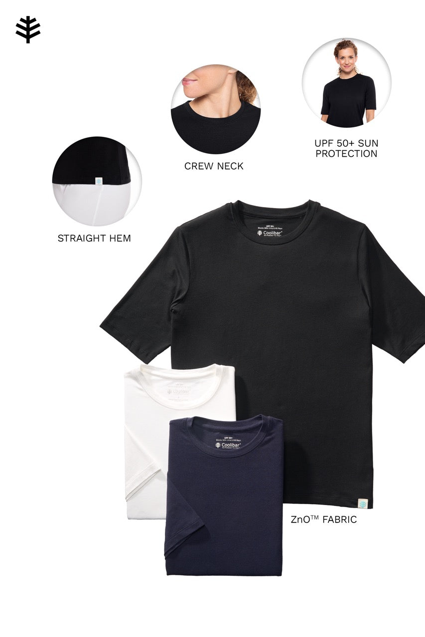 Women's Morada Everyday Short Sleeve T-Shirt | Grey Heather UPF 50+
