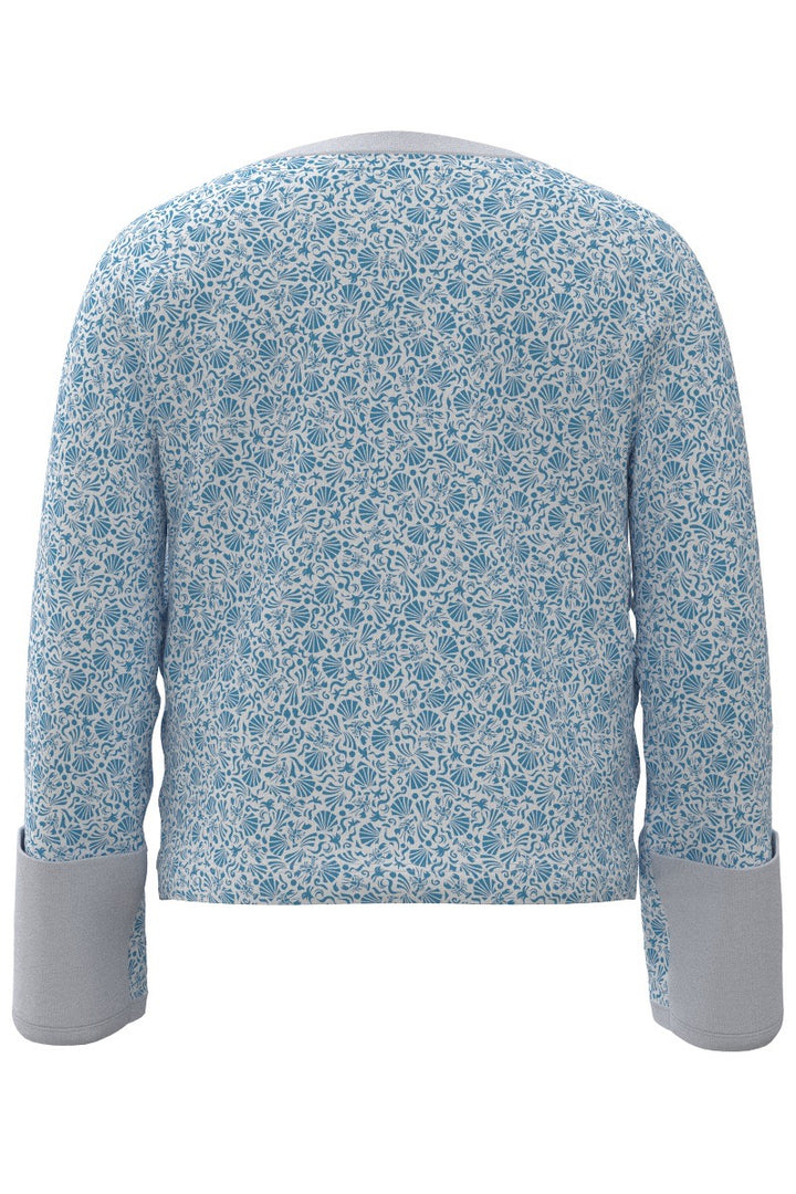 Baby's Long Sleeve T-Shirt | Malibu Blue Shell We