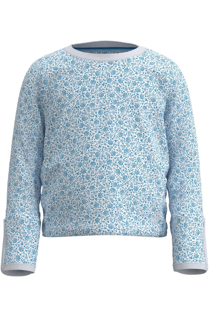 Baby's Long Sleeve T-Shirt | Malibu Blue Shell We