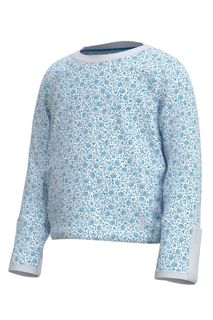 Baby's Long Sleeve T-Shirt | Malibu Blue Shell We