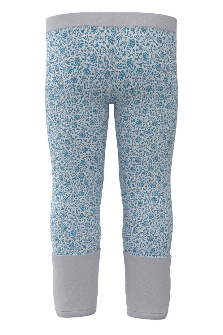 Baby's Leggings | Malibu Blue Shell We