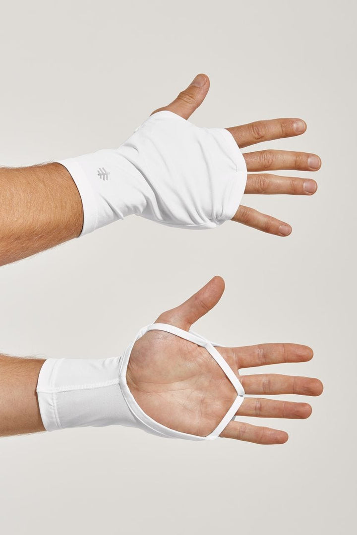 Unisex Tramo Performance Hand Cover | White UPF 50+