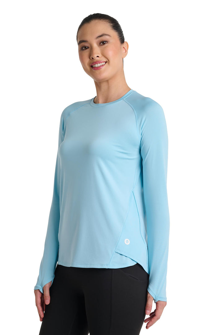 Women's Performance Long Sleeve Top | Arctic Blue