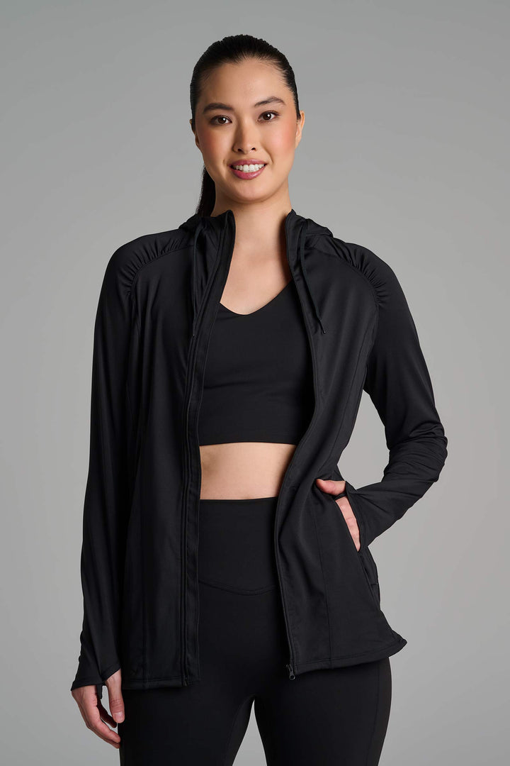 Women's Full-Zip Jacket | Black