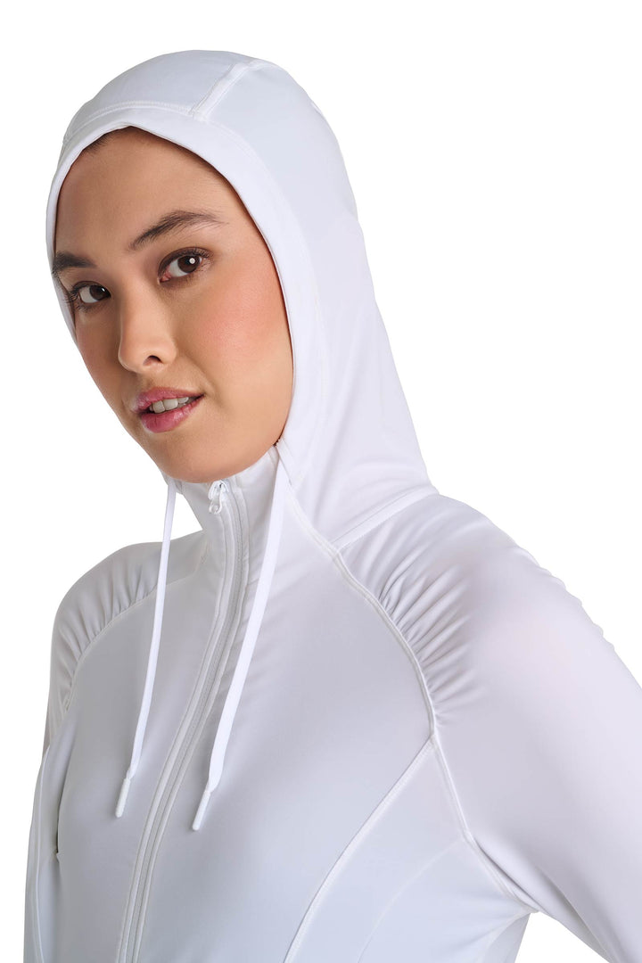 Women's Full-Zip Jacket | White