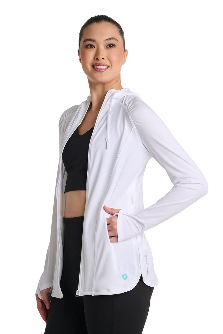 Women's Full-Zip Jacket | White