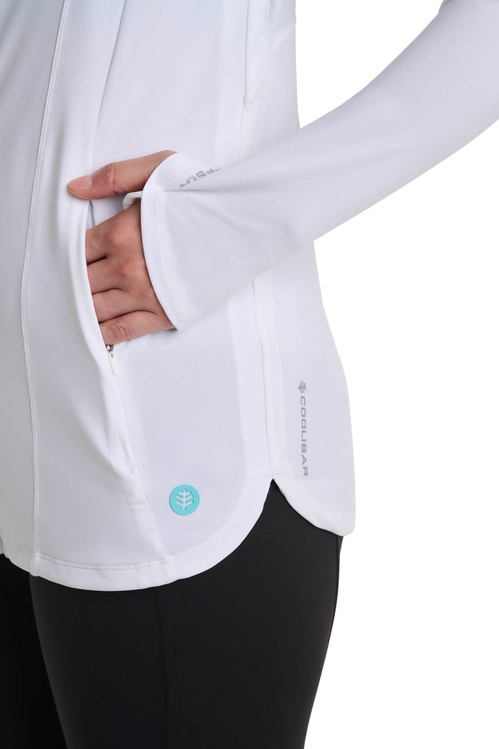 Women's Full-Zip Jacket | White