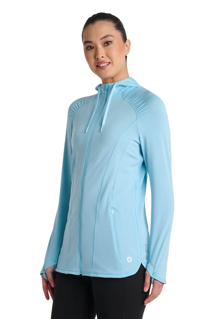 Women's Full-Zip Jacket | Arctic Blue